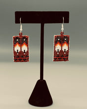 Load image into Gallery viewer, Beaded Feather Earrings