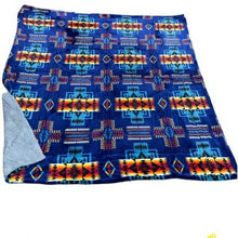 Load image into Gallery viewer, Nativo Queen Size Sherpa Blanket- 11 colors