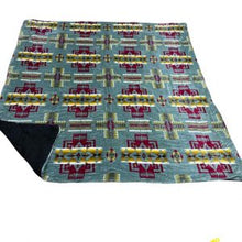 Load image into Gallery viewer, Nativo Queen Size Sherpa Blanket- 11 colors