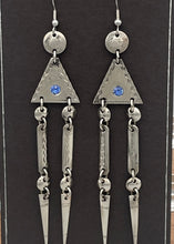 Load image into Gallery viewer, Supernaw's Wedge Earrings with Hangdowns
