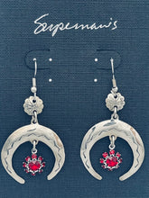 Load image into Gallery viewer, Supernaw's Crescent Moon Design Earrings
