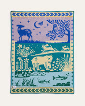 Load image into Gallery viewer, Pendleton Jacquard Crib Blankets, Wool/Cotton Blend
