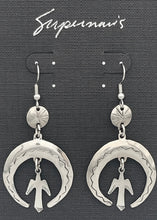 Load image into Gallery viewer, Supernaw's Crescent Moon Design Earrings
