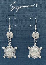 Load image into Gallery viewer, Supernaw's Turtle Earrings- 2 Sizes
