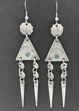 Load image into Gallery viewer, Supernaw's Wedge Earrings with Hangdowns
