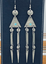 Load image into Gallery viewer, Supernaw's Wedge Earrings with Hangdowns
