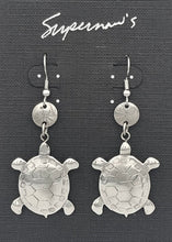 Load image into Gallery viewer, Supernaw's Turtle Earrings- 2 Sizes
