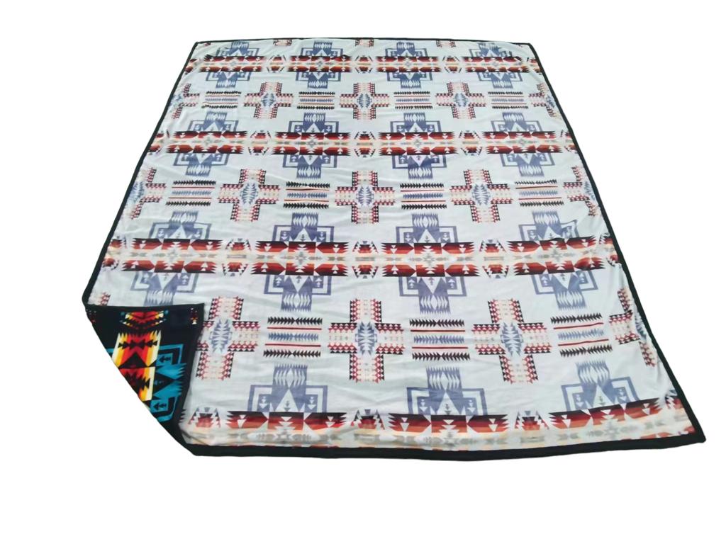 Nativo Full Size Plush Blanket 2 Ply