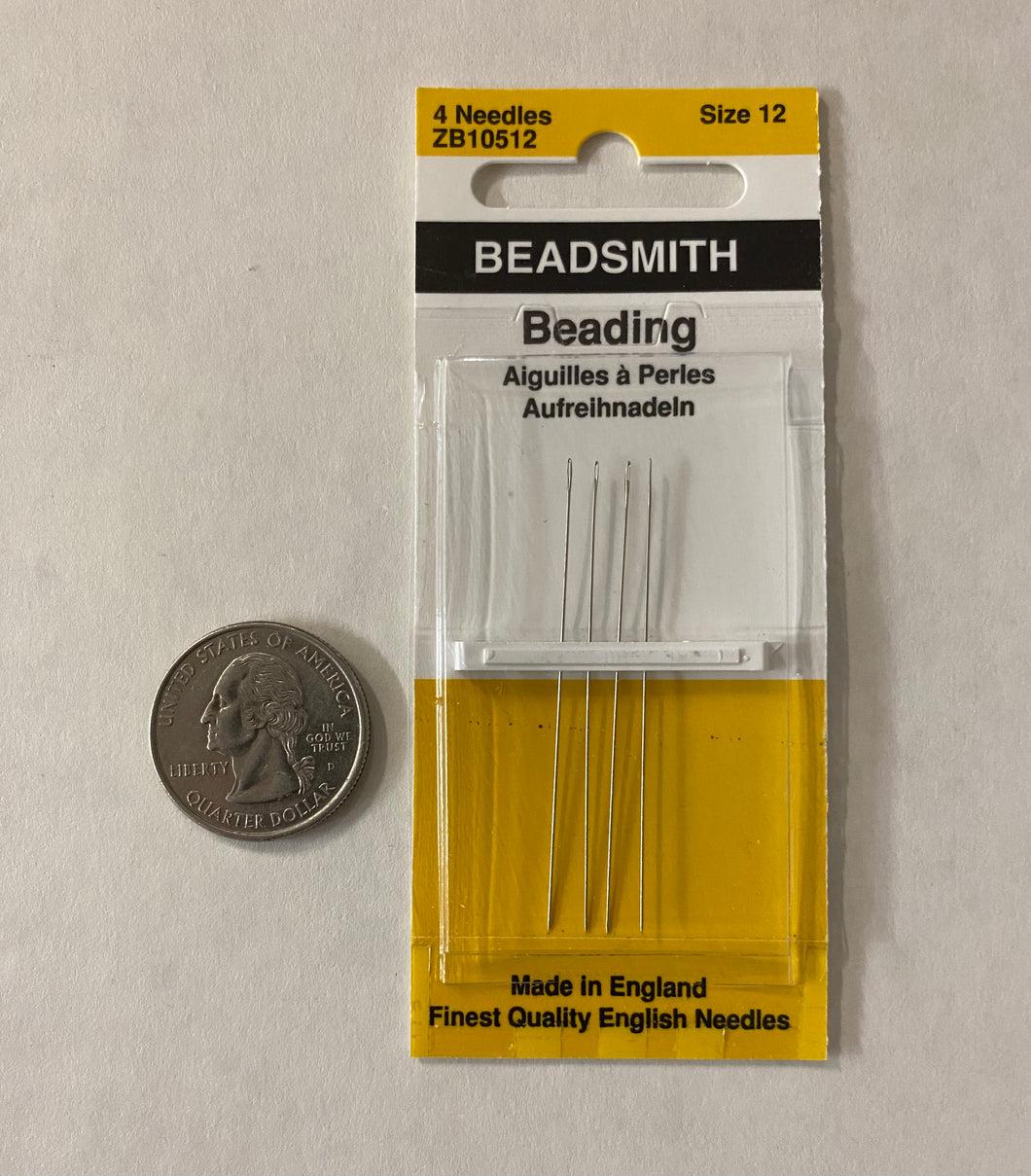 Beadsmith Beading Needles Pk of 4