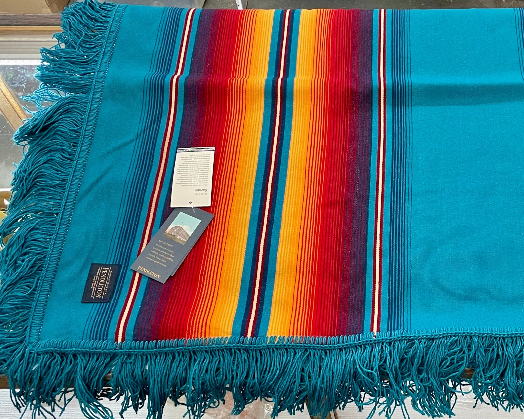 Pendleton Serape Shawl – Supernaw's Oklahoma Indian Supply