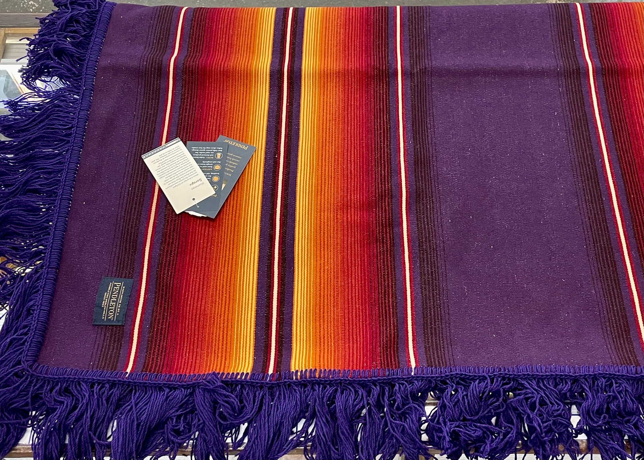 Pendleton Serape Shawl – Supernaw's Oklahoma Indian Supply