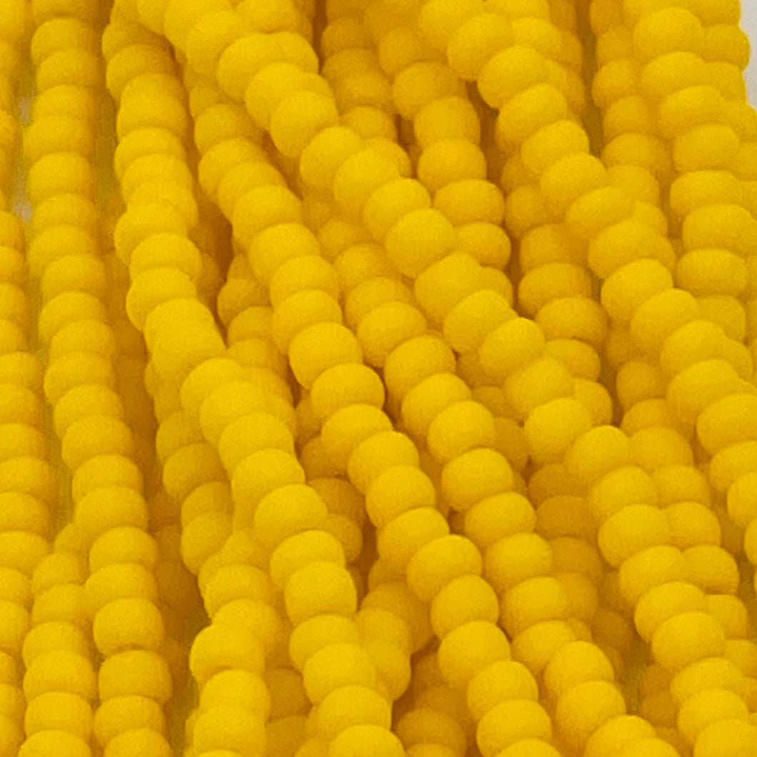 10/0 099-M  Dark Yellow Opaque Matte (Corn Yellow Op. Matte)