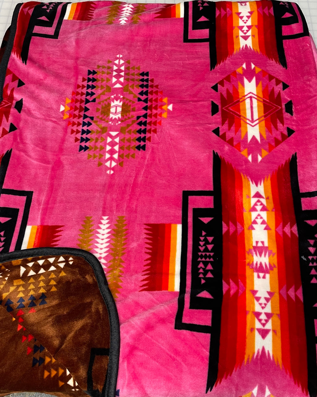 Nativo Full Size Plush Blanket 2 Ply- 4 options