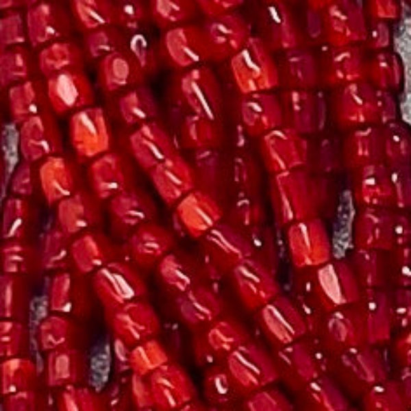 9/0 3 Cut 946 Satin Red
