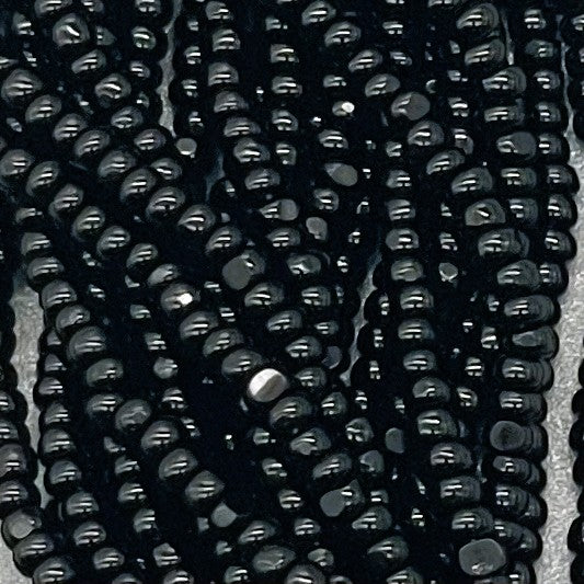 10/0 Cut 001-C Black Opaque Cut
