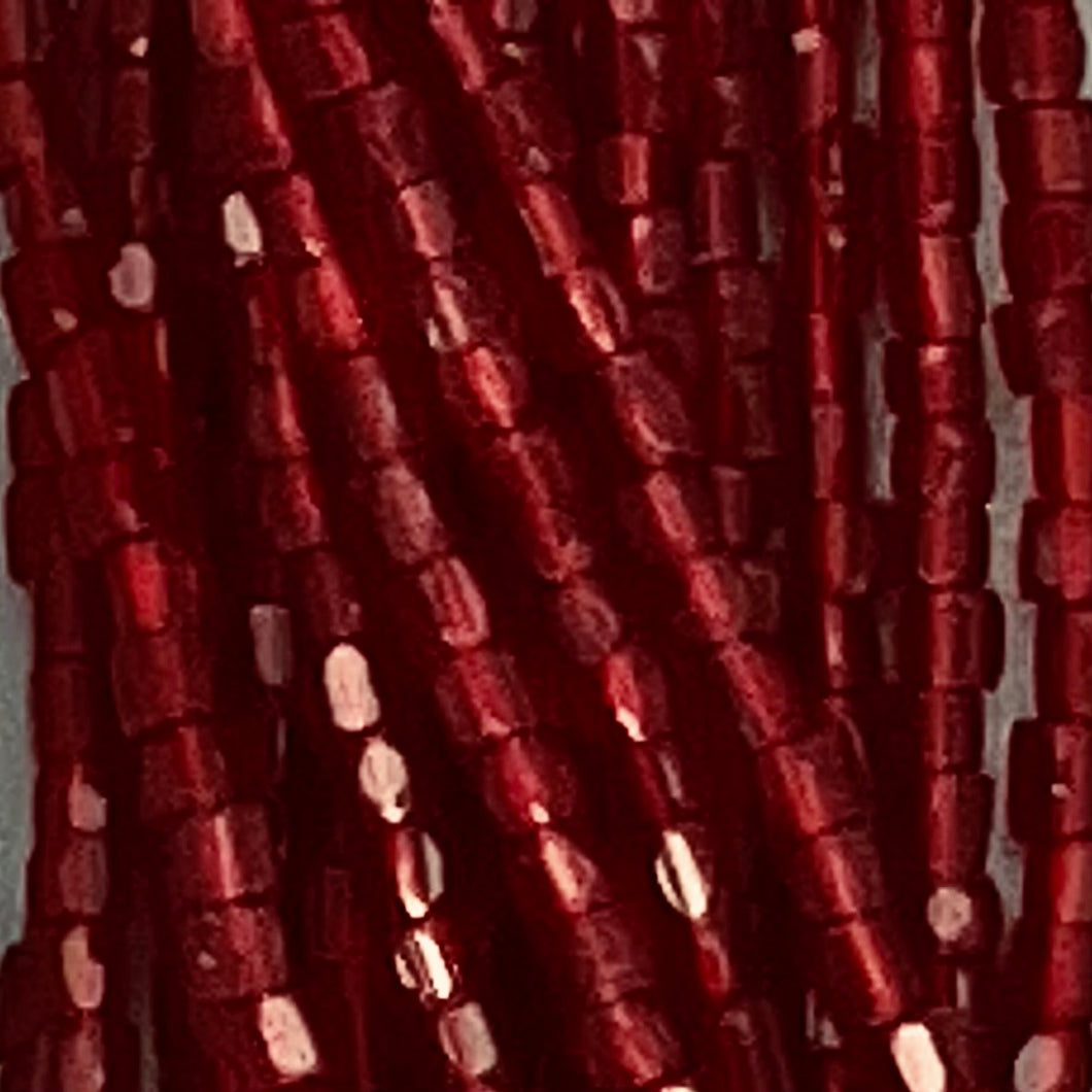 9/0 3 Cut 226 Garnet Transparent