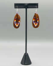 Load image into Gallery viewer, Beaded Moccasin Earrings
