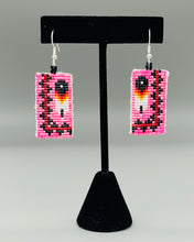 Load image into Gallery viewer, Beaded Feather Earrings
