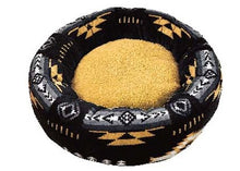 Load image into Gallery viewer, Round plush Pet Bed with Sherpa Lining

