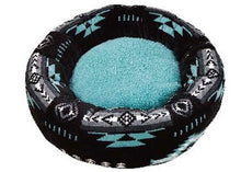 Load image into Gallery viewer, Round plush Pet Bed with Sherpa Lining
