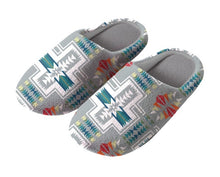 Load image into Gallery viewer, Slippers, Indoor, No Heel Wrap, Fleece Lined
