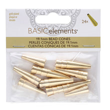 Load image into Gallery viewer, Gold Plated Cones 24/Bag
