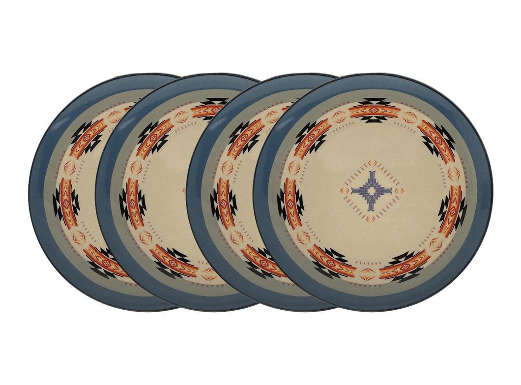 4 Dinner Plates Set