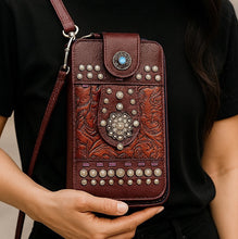 Load image into Gallery viewer, Nativo Wallet Purse with Shoulder/Crossbody Strap
