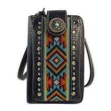 Load image into Gallery viewer, Nativo Wallet Purse with Shoulder/Crossbody Strap
