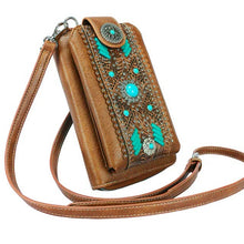 Load image into Gallery viewer, Nativo Wallet Purse with Shoulder/Crossbody Strap
