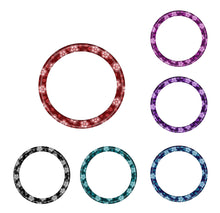 Load image into Gallery viewer, Steering Wheel Cover, Anishinaabe Gathering, MonoChromatic
