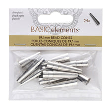 Load image into Gallery viewer, Silver Plated Cones 24/Bag
