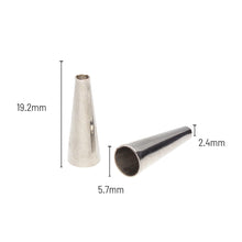 Load image into Gallery viewer, Silver Plated Cones 24/Bag
