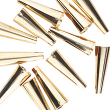 Load image into Gallery viewer, Gold Plated Cones 24/Bag
