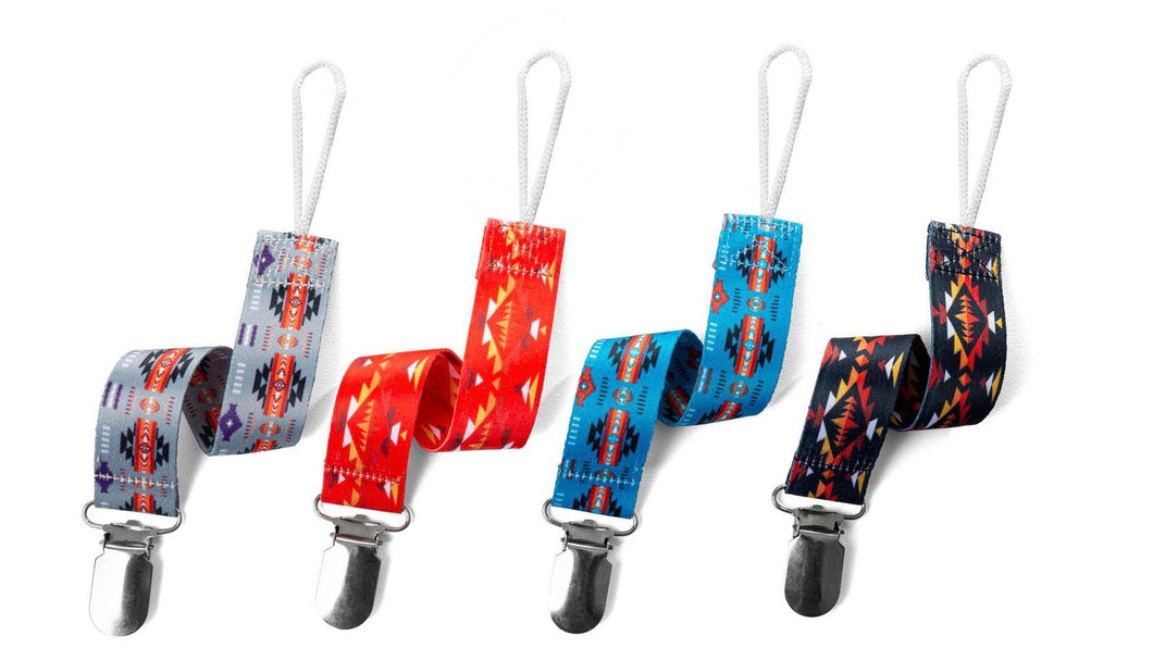 Nu Trends Pacifier Clips- Pack of 4