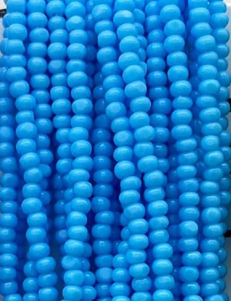 11/0 Cut 142 Lite Turquoise Blue