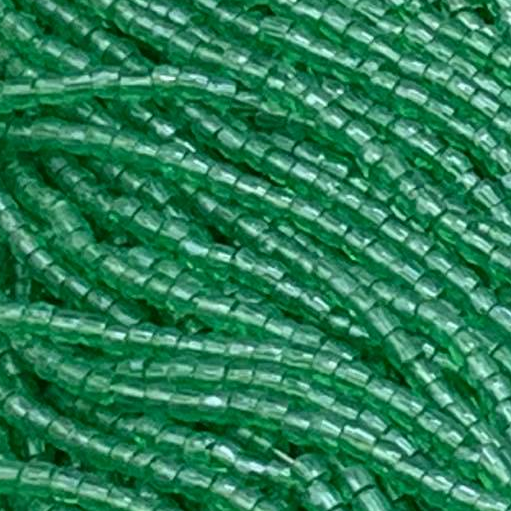 9/0 3cut 309 Peridot Green Trans Luster